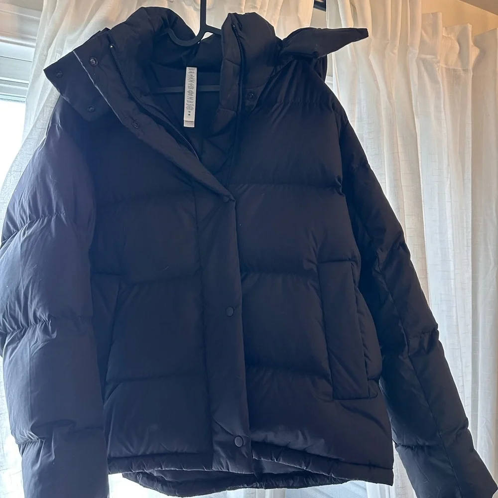 Lululemon Wunder Puff jacket black size 10 - Picture 3 of 7